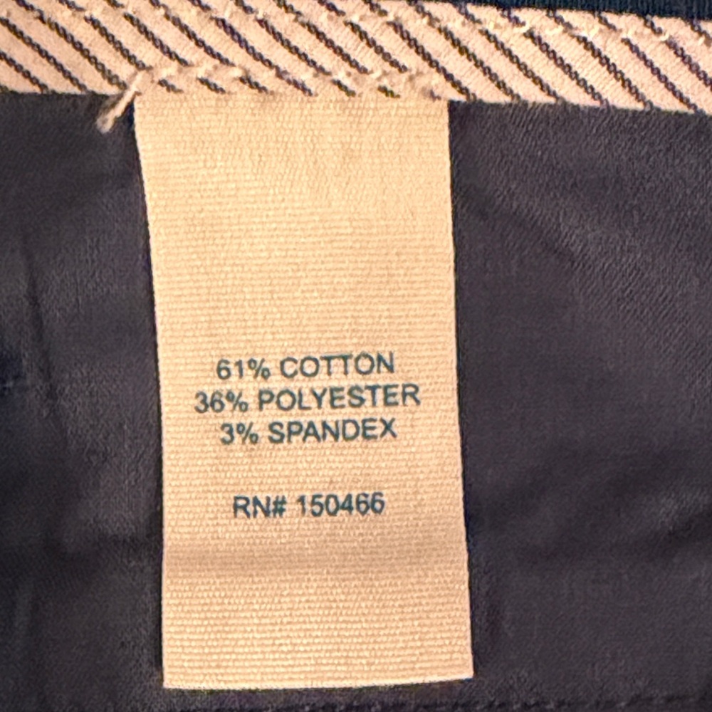 🍀🍀🍀BOGOHO🍀🍀🍀Market & Spruce Teal Blue Stretch Chino Pants-8 petite - Picture 11 of 11